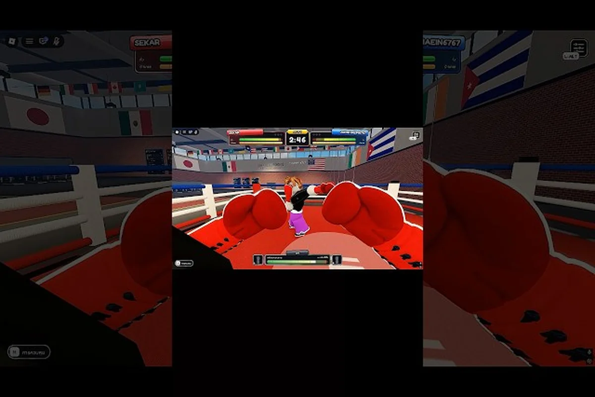 First Person Boxing Straight Punch: Combos, Guard and Footwork